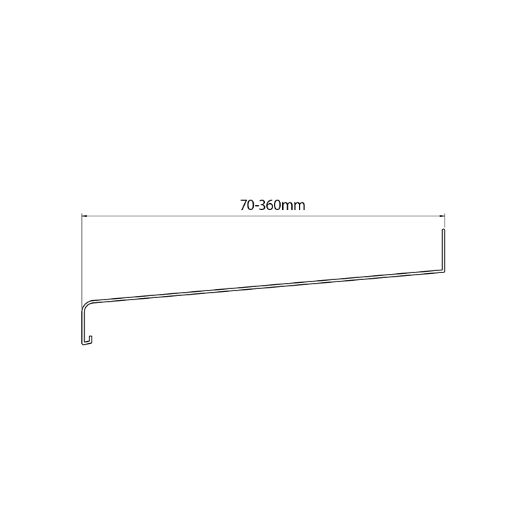 kültéri alumínium párkány